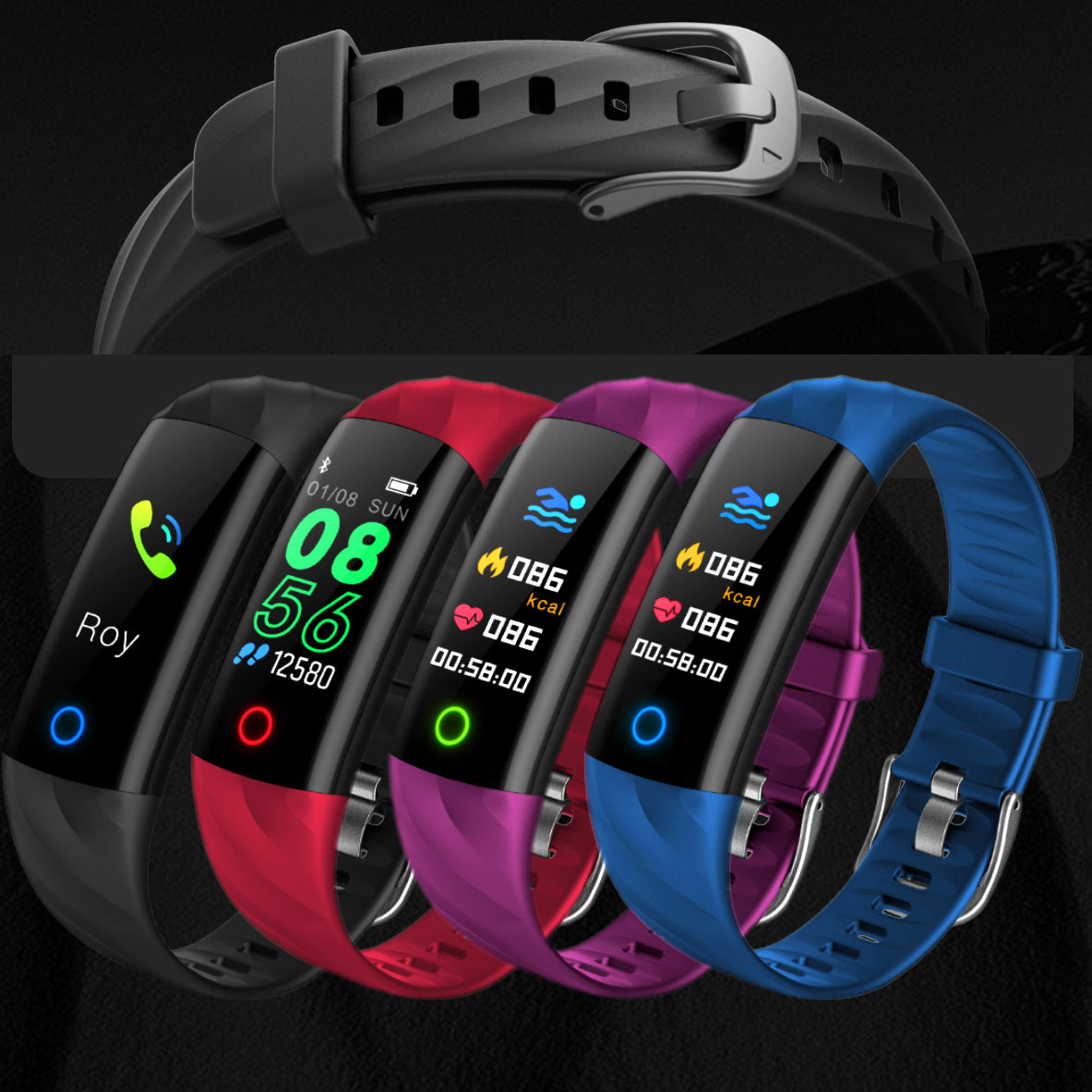 Buy Watch smart bracelet for men and women Online In India At Discounted  Prices